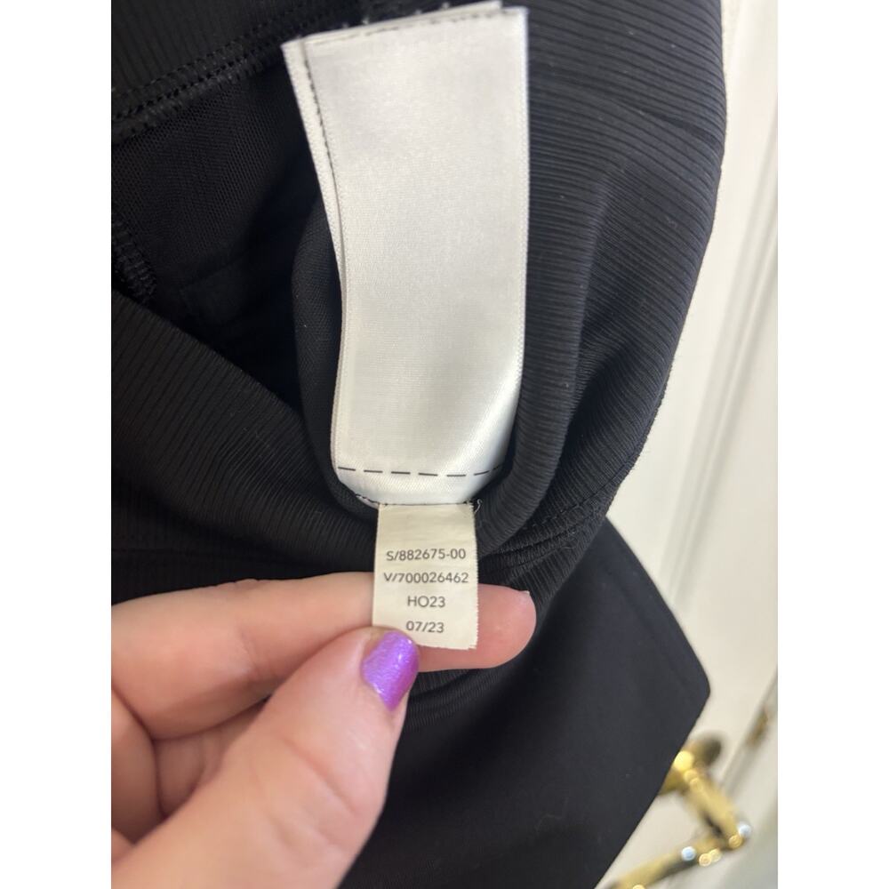Athleta Black Venice Flare Pant Large High Rise Work Travel UPF 50 Casual Pocket - Picture 9 of 13